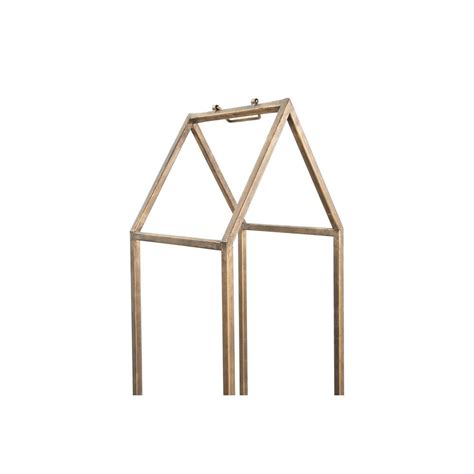 3r studio metal house shaped firewood holder|3R Studios House Shaped Metal Firewood Holder – Monsecta .